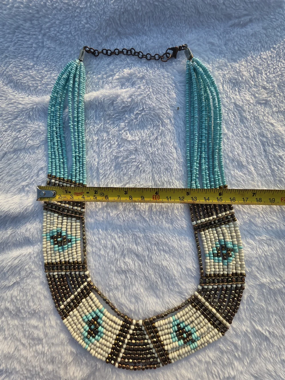 Handmade statement necklace